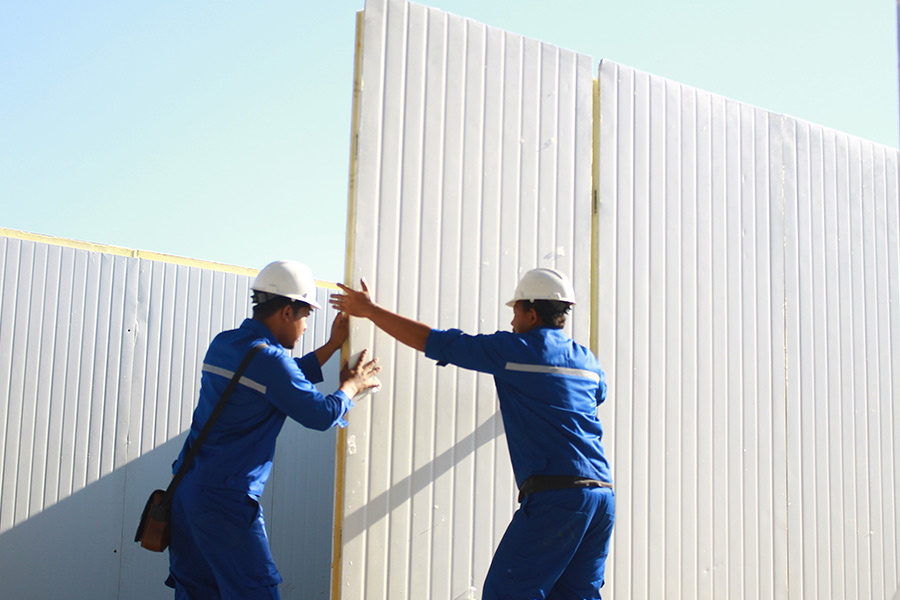 Pemasangan Shelter CKD