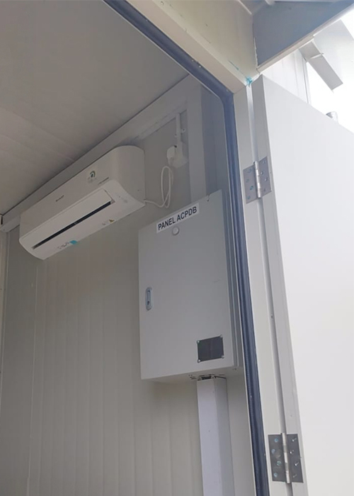 Civil Mechanical electrical Shelter CKD