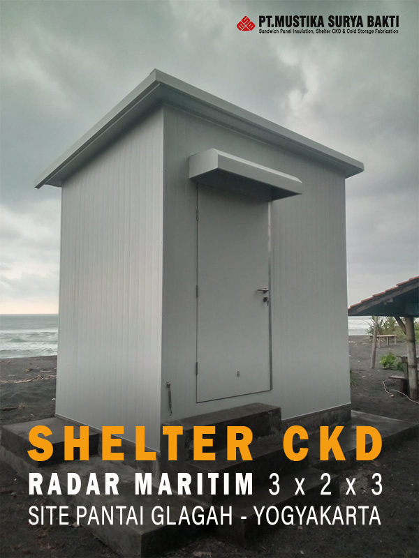 Shelter CKD Pantai Glagah